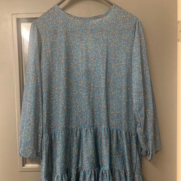 NWT MINI FLORAL PRINT ZARA DRESS - Picture 1 of 4